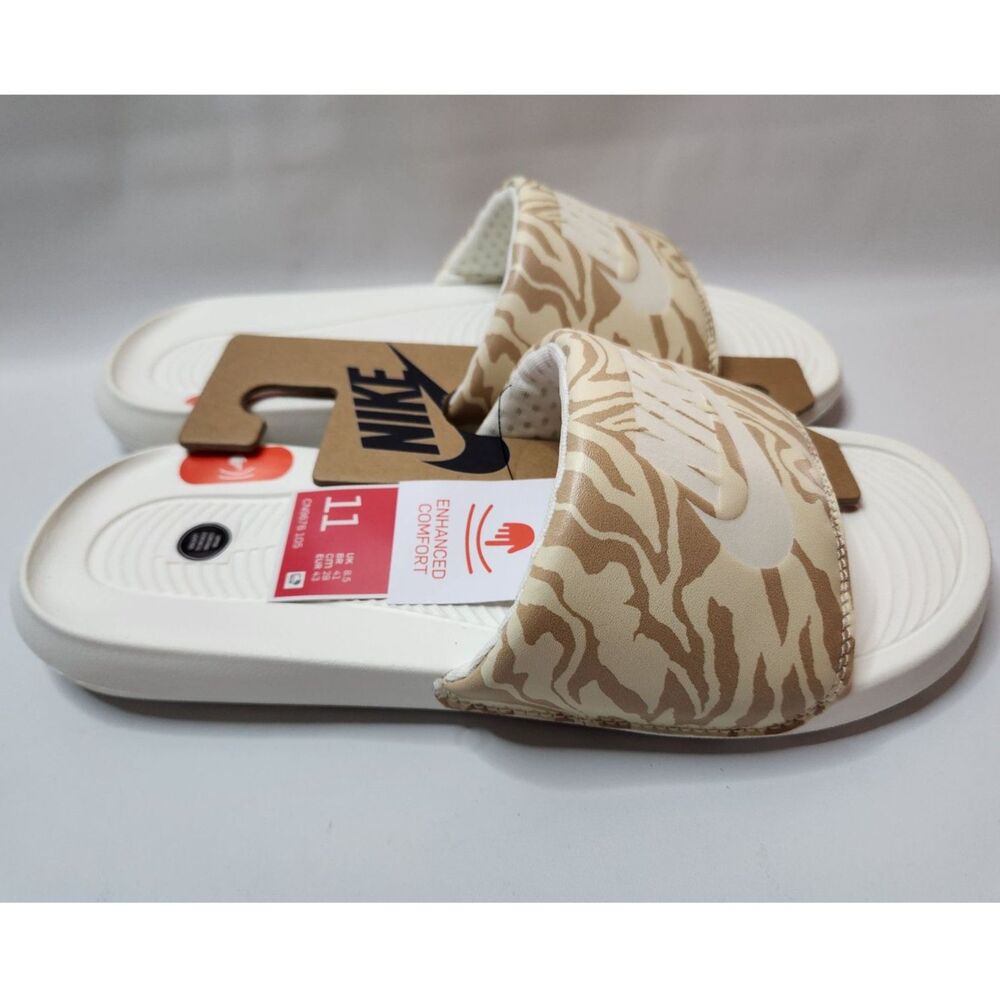 Nike Victori One Slide Sandals Women’s 11 Multicolor Slip‑On